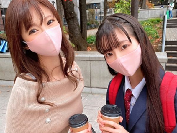 【年の差姉妹のナンパ記録】28歳と18歳、チンポ依存症の姉がイケメンのチ○ポを貪り、妹も誘惑されて…